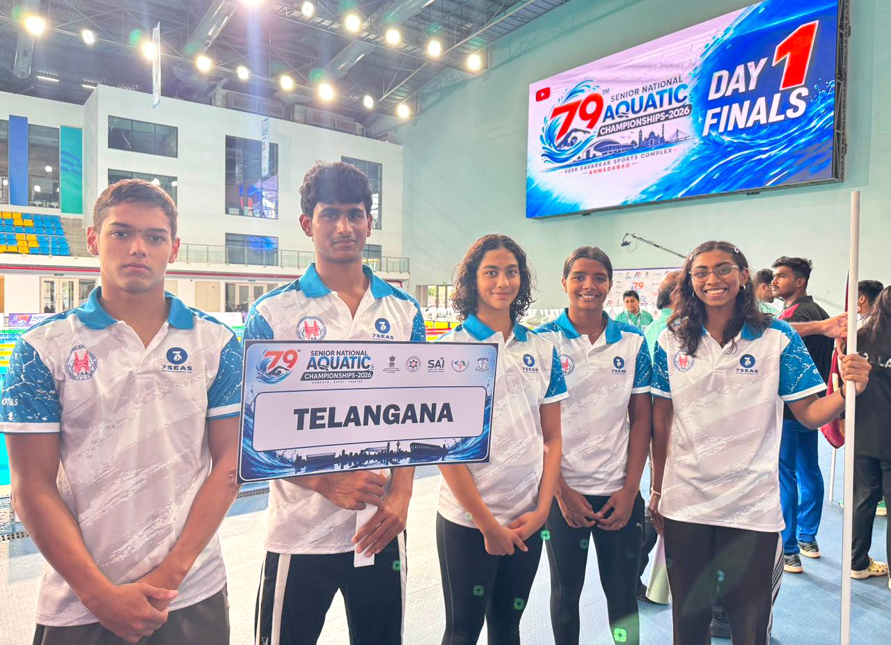 7Seas Entertainment Ltd. Sponsors the Telangana State Senior Swimming Team